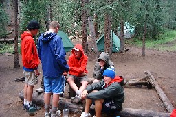 Campsite at Clear Creek